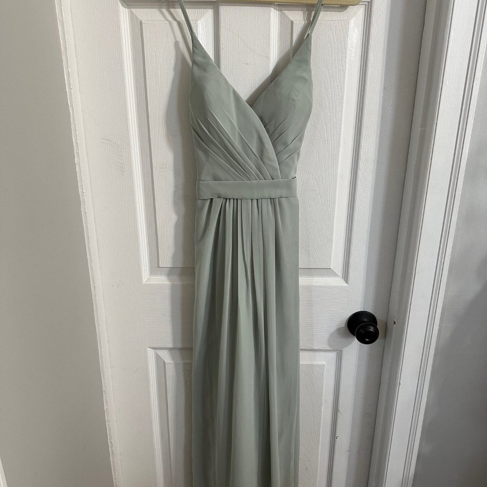 Tulle and Chantilly - TBQP426 Bridesmaid Dress in Size 4 and Color Deep Sea - Picture 4 of 6